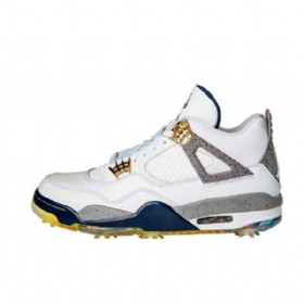 Nike Eastside Golf Air Jordan 4 Golfsko Til Mænd Hvid