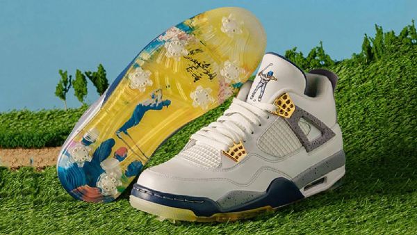 Nike Eastside Golf Air Jordan 4 Golfsko Til Mænd Hvid