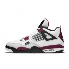 Nike Psg Jordan 4 Sko Til Damer Hvid Grå