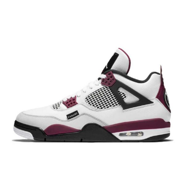 Nike Psg Jordan 4 Sko Til Mænd Hvid Grå