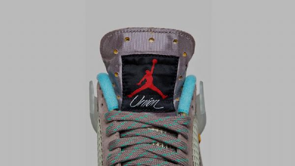 Nike Union Air Jordan 4 30 Års Jubilæum Taupe Haze Fury Sko Til Kvinder Grå