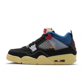 Nike Union Air Jordan 4 Off Noir Sko Til Mænd Sort