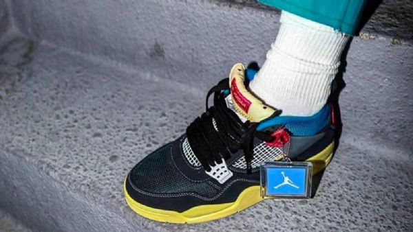 Nike Union Air Jordan 4 Off Noir Sko Til Mænd Sort