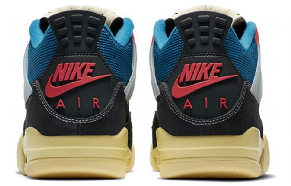 Nike Union La Air Jordan 4 Retro Basketball Sko Til Mænd Sort