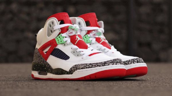 Nike Air Jordan Spizike Hare Sko Til Mænd Hvid Rød