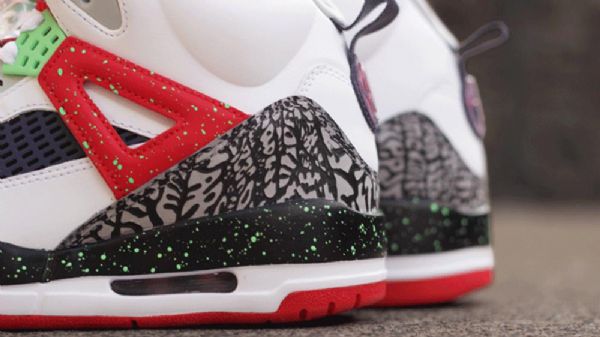 Nike Air Jordan Spizike Hare Sko Til Mænd Hvid Rød