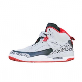Nike Air Jordan Spizike Sko Til Mænd Grå Rød