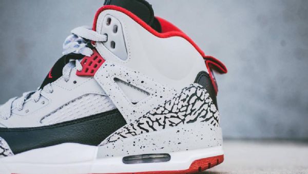 Nike Air Jordan Spizike Sko Til Mænd Grå Rød