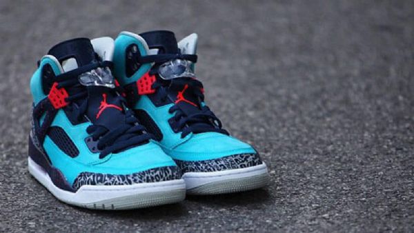 Nike Air Jordan Spizike Sko Til Mænd Turkisblå