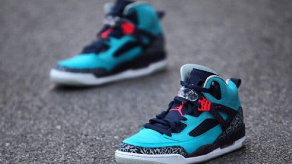 Nike Air Jordan Spizike Sko Til Mænd Turkisblå
