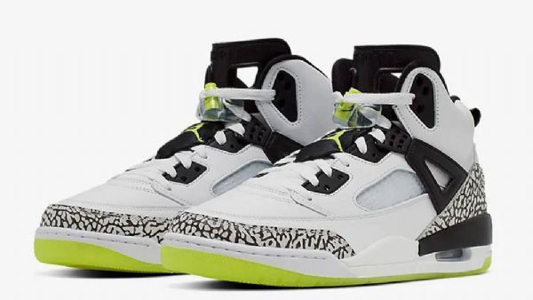 Nike Air Jordan Spizike Volt Sko Til Mænd Hvid