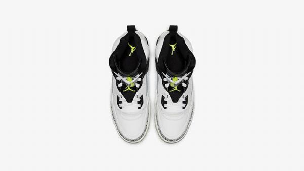 Nike Air Jordan Spizike Volt Sko Til Mænd Hvid