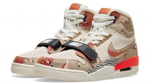 Nike Air Jordan Legacy 312 Desert Sko Til Mænd Khaki Camouflage