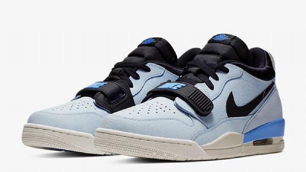 Nike Air Jordan Legacy 312 Low Tops Blege Sko Til Mænd Blå