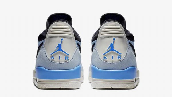 Nike Air Jordan Legacy 312 Low Tops Blege Sko Til Mænd Blå