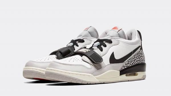 Nike Air Jordan Legacy 312 Low Tops Fire Sko Til Mænd Hvid Rød