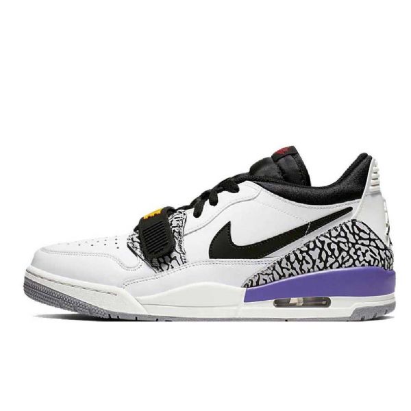 Nike Air Jordan Legacy 312 Low Tops Sko Til Mænd Hvid Lilla