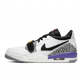 Nike Air Jordan Legacy 312 Low Tops Sko Til Mænd Hvid Lilla
