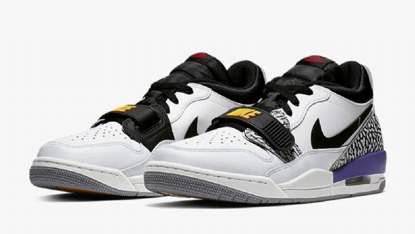 Nike Air Jordan Legacy 312 Low Tops Sko Til Mænd Hvid Lilla