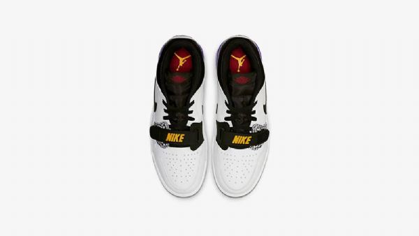Nike Air Jordan Legacy 312 Low Tops Sko Til Mænd Hvid Lilla
