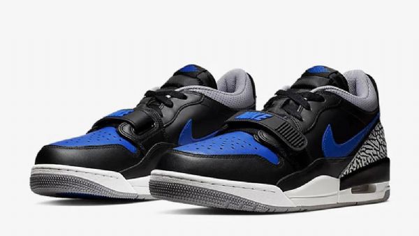 Nike Air Jordan Legacy 312 Low Tops Sko Til Mænd Sort Blå