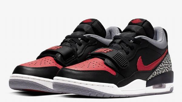 Nike Air Jordan Legacy 312 Low Tops Sko Til Mænd Sort Rød