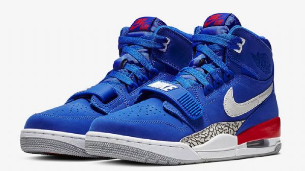 Nike Air Jordan Legacy 312 Sko Til Mænd Blå Hvid