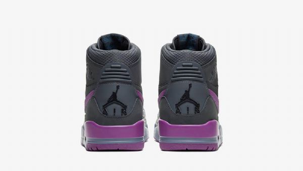 Nike Air Jordan Legacy 312 Sko Til Mænd Grå Lilla