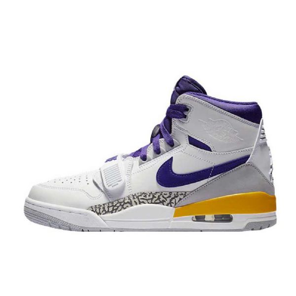 Nike Air Jordan Legacy 312 Sko Til Mænd Hvid Lilla