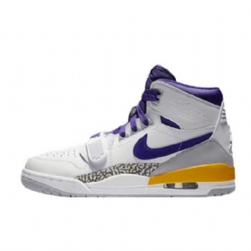 Nike Air Jordan Legacy 312 Sko Til Mænd Hvid Lilla