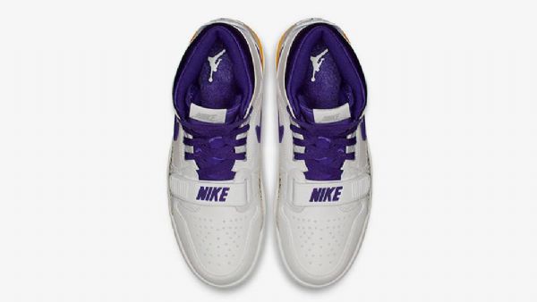 Nike Air Jordan Legacy 312 Sko Til Mænd Hvid Lilla