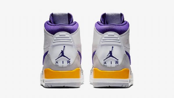 Nike Air Jordan Legacy 312 Sko Til Mænd Hvid Lilla