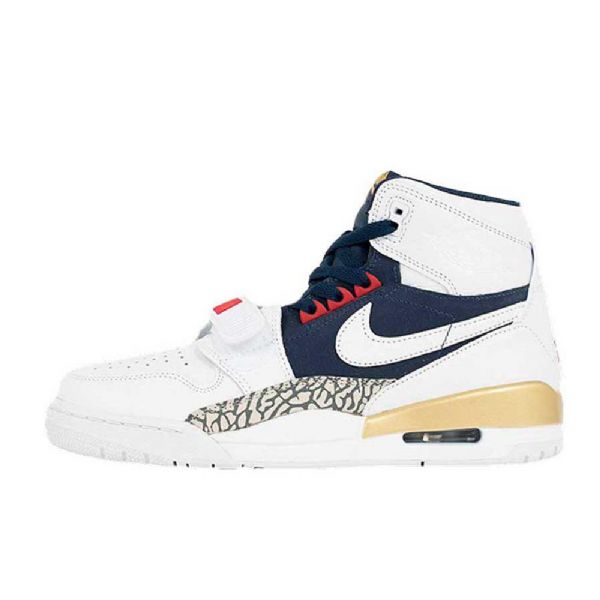 Nike Air Jordan Legacy 312 Sko Til Mænd Hvidguld