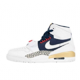 Nike Air Jordan Legacy 312 Sko Til Mænd Hvidguld