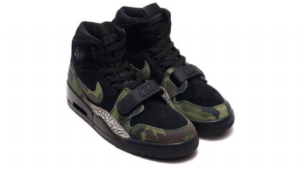 Nike Air Jordan Legacy 312 Sko Til Mænd Sort Grøn