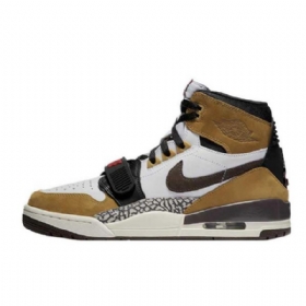 Nike Air Jordan Legacy 312 Wheat Sko Til Mænd Hvid