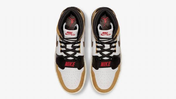 Nike Air Jordan Legacy 312 Wheat Sko Til Mænd Hvid
