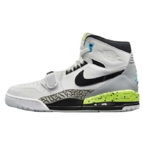 Nike Don C Jordan Legacy 312 Command Force Sko Til Mænd Grågrøn
