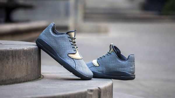 Nike Air Jordan Eclipse Læder City Pack Berlin Sko Til Mænd Turkis