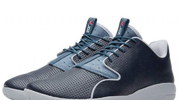 Nike Air Jordan Eclipse Læder City Pack London Sko Til Mænd Mørkeblå Blå