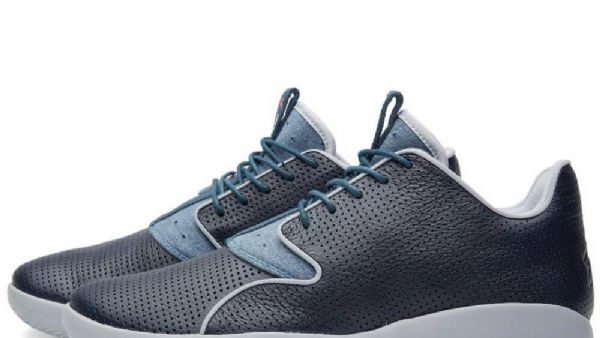 Nike Air Jordan Eclipse Læder City Pack London Sko Til Mænd Mørkeblå Blå