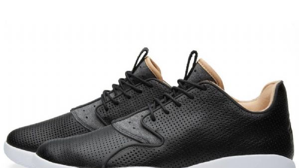 Nike Air Jordan Eclipse Læder City Pack Paris Sko Til Mænd Sort