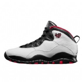 Nike Air Jordan 10 Dobbelt Nikkel Sko Til Mænd Sort Hvid