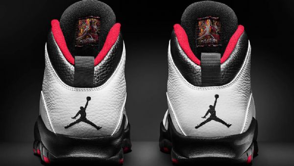 Nike Air Jordan 10 Dobbelt Nikkel Sko Til Mænd Sort Hvid