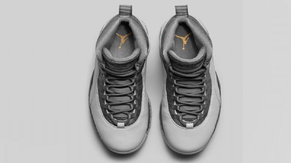 Nike Air Jordan 10 London Sko Til Mænd Sort Grå