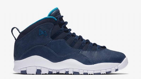 Nike Air Jordan 10 Los Angeles Sko Til Mænd Gul