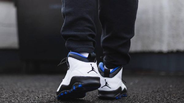 Nike Air Jordan 10 Orlando Sko Til Mænd Hvid Sort