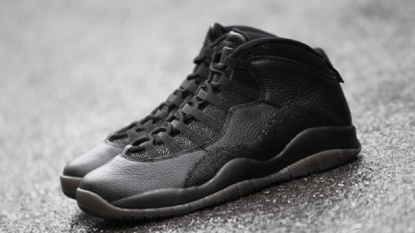 Nike Air Jordan 10 Retro Ovo Sko Til Mænd Sort