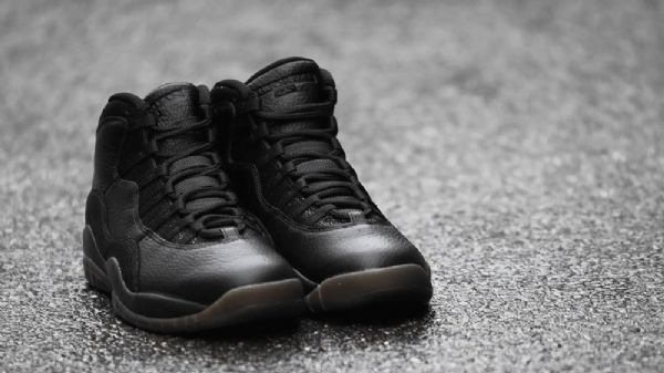 Nike Air Jordan 10 Retro Ovo Sko Til Mænd Sort