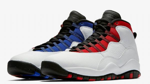 Nike Air Jordan 10 Retro Russell Westbrook Class Of 2006 Sko Til Mænd Hvid Rød